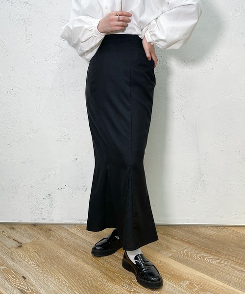 PairPair（ペアペア）の「アソートマーメイドスカート（スカート・レディース・ブラック/ベージュ/ブラック系その他/ベージュ系その他・FREE）」の3枚目の写真