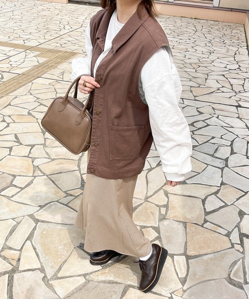 PairPair（ペアペア）の「アソートマーメイドスカート（スカート・レディース・ブラック/ベージュ/ブラック系その他/ベージュ系その他・FREE）」の6枚目の写真