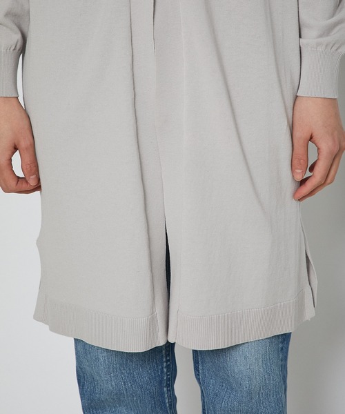 RIVE DROITE（リヴドロワ）の「COOLCOTTONトッパーカーディガン（カーディガン/ボレロ・レディース・チャコールグレー/グレー系その他・FREE）」の10枚目の写真
