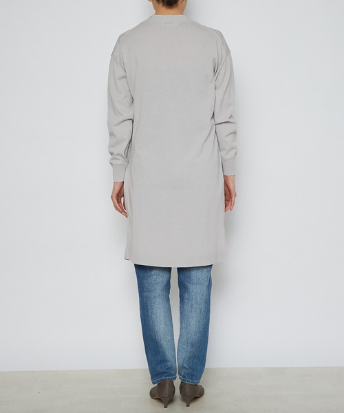 RIVE DROITE（リヴドロワ）の「COOLCOTTONトッパーカーディガン（カーディガン/ボレロ・レディース・チャコールグレー/グレー系その他・FREE）」の17枚目の写真