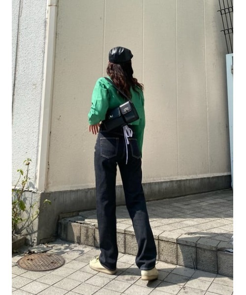 SLY(スライ)の「CROPPED TAILOR JK/クロップテイラージャケット(テーラードジャケット・レディース・グレー/グリーン・FREE)」の20枚目の写真
