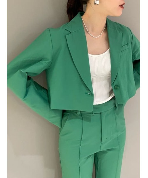 SLY（スライ）の「CROPPED TAILOR JK/クロップテイラー