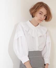 Tiara | フリル襟シャツ(シャツ/ブラウス)