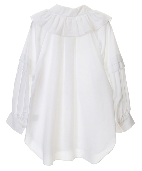 Tiara(ティアラ)の「フリル襟シャツ(シャツ/ブラウス・レディース・ホワイト/ブラック・FREE)」の19枚目の写真