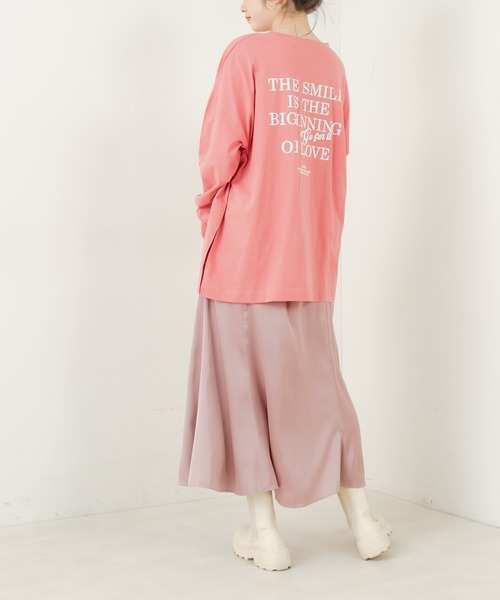 OLIVE des OLIVE（オリーブデオリーブ）の「サテンマーメイドスカート（スカート・レディース・ピンク/ベージュ/アイボリー・FREE）」の22枚目の写真