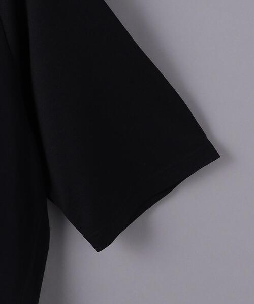 tsuki.s（ツキドットエス）の「＜tsuki.s＞ ラグラン キリカエ クルーネック（Tシャツ/カットソー・メンズ・ブラック/オフホワイト・S/M/L）」の12枚目の写真