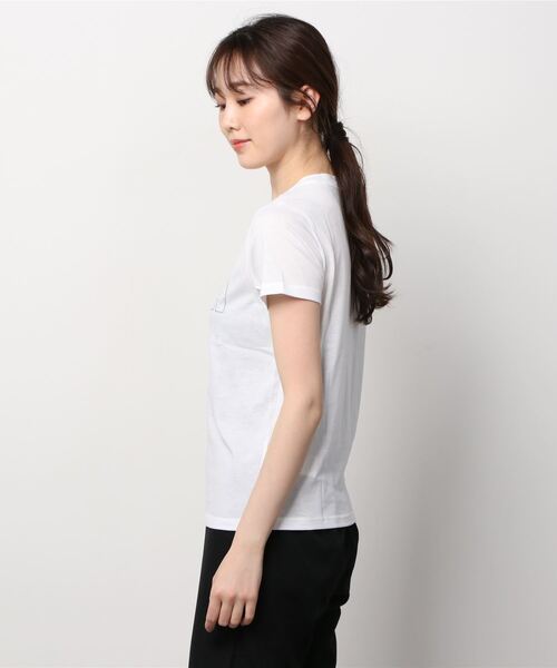 PUMA（プーマ）の「プーマ PUMA STARDUST CRYSTALLINE SS Tシャツ_（Tシャツ/カットソー・レディース・ブラック/ローズ/ホワイト・S/L/XL/M）」の4枚目の写真