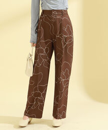 Ray BEAMS | Ray BEAMS / ライン プリント パンツ(その他パンツ)