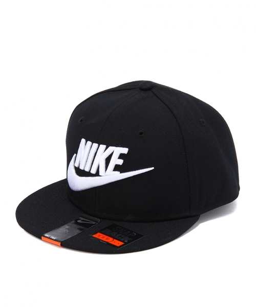 green label relaxing（グリーンレーベルリラクシング）の「NIKEフューチュラキャップ（キャップ・キッズ・ブラック/グレー/ターコイズブルー・フリー）」の2枚目の写真