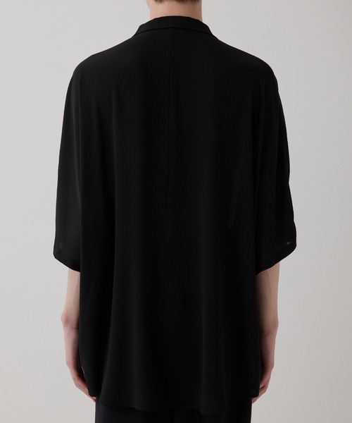 JUNRED（ジュンレッド）の「ドルマンビッグウィローシャツ（シャツ/ブラウス・メンズ・ライトグレー/ブラック/ブルー/ラベンダー・S/M/L）」の17枚目の写真