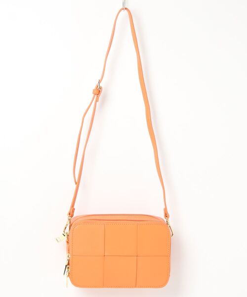 cache cache(カシュ カシュ)の「カシュカシュ cachecache / メッシュお財布ショルダーバッグ(ショルダーバッグ・レディース・ベージュ系その他/アイボリー/サックスブルー/ブラック/オレンジ・FREE)」の5枚目の写真