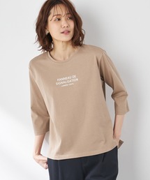 オーガニックコットンロゴプリントTシャツ
