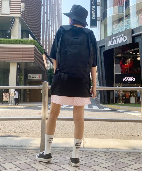 Candy Stripper（キャンディストリッパー）の「DISTORTED CHECKERED ミニスカート（スカート・レディース・ブラック/ピンク/グリーン・2）」の18枚目の写真