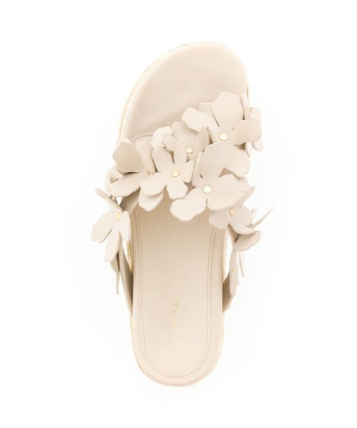 RANDA(ランダ)の「ストレスフリー/フラワーパーツスポーツサンダル(サンダル・レディース・ブルー/アイボリー・LL/S/M/L)」の11枚目の写真