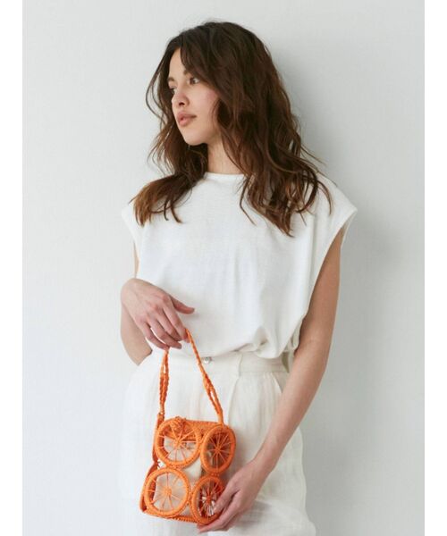 Ungrid（アングリッド）の「バックギャザーデザインTee（Tシャツ/カットソー・レディース・ブラック/オフホワイト/ミント・FREE）」の14枚目の写真