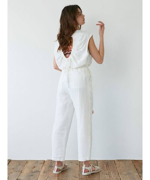 Ungrid（アングリッド）の「バックギャザーデザインTee（Tシャツ/カットソー・レディース・ブラック/オフホワイト/ミント・FREE）」の6枚目の写真