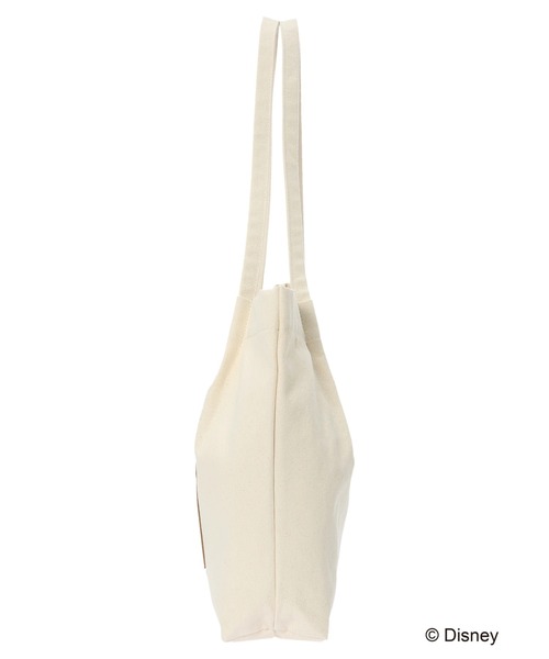 earth music&ecology（アースミュージックアンドエコロジー）の「Winnie the Pooh / タックトートバッグ（トートバッグ・レディース・アイボリー・FREE）」の8枚目の写真