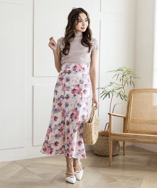 Julia Boutique(ジュリアブティック)の「サークルハンドルかごバッグ/22139(かごバッグ・レディース・ベージュ・ONE)」の5枚目の写真