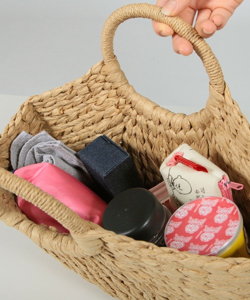 Julia Boutique(ジュリアブティック)の「サークルハンドルかごバッグ/22139(かごバッグ・レディース・ベージュ・ONE)」の12枚目の写真