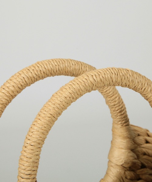 Julia Boutique(ジュリアブティック)の「サークルハンドルかごバッグ/22139(かごバッグ・レディース・ベージュ・ONE)」の10枚目の写真