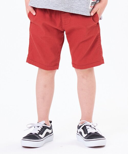 F.O.KIDS（エフオーキッズ）の「アクティブストレッチハーフパンツ 5分丈（その他パンツ・キッズ・レッド/カーキ/キャメル/チャコール・90/100/110/120/80/130/95/140）」の4枚目の写真