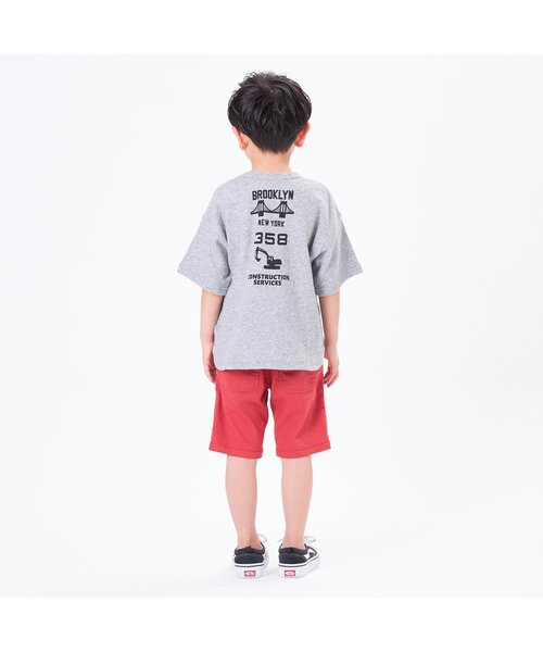 F.O.KIDS（エフオーキッズ）の「アクティブストレッチハーフパンツ 5分丈（その他パンツ・キッズ・レッド/カーキ/キャメル/チャコール・90/100/110/120/80/130/95/140）」の6枚目の写真