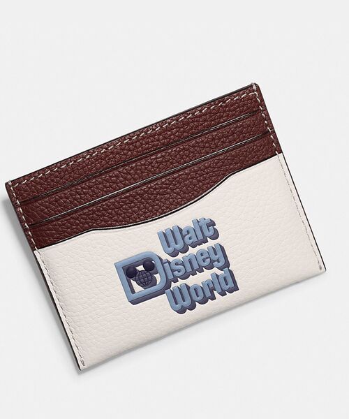 Disney(ディズニー)の「【DISNEY x COACH】カード ケース ウィズ ウォルト ディズニー ワールド モチーフ(カードケース・メンズ・ホワイト系その他・ONE)」の5枚目の写真