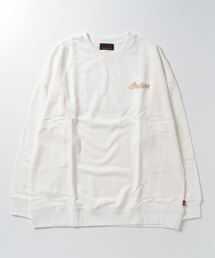 INDIAN（インディアン）の「【INDIAN】刺繍+フロッキー オーバーサイズトレーナー（スウェット）」