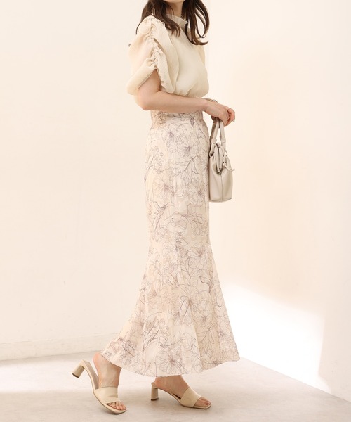 one after another NICE CLAUP(ワンアフターアナザーナイスクラップ)の「肩リボンマルチウェイブラウス(シャツ/ブラウス・レディース・オフホワイト/ブラック/ベージュ系その他/ドット/ベージュ系その他2・FREE)」の21枚目の写真