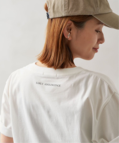 JOURNAL STANDARD（ジャーナルスタンダード）の「《追加2》yOUコラボPHOTO Tシャツ（Tシャツ/カットソー・レディース・ホワイト/ホワイト×ホワイト/ホワイト系その他・FREE）」の20枚目の写真