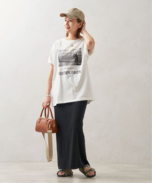 JOURNAL STANDARD（ジャーナルスタンダード）の「《追加2》yOUコラボPHOTO Tシャツ（Tシャツ/カットソー・レディース・ホワイト/ホワイト×ホワイト/ホワイト系その他・FREE）」の12枚目の写真