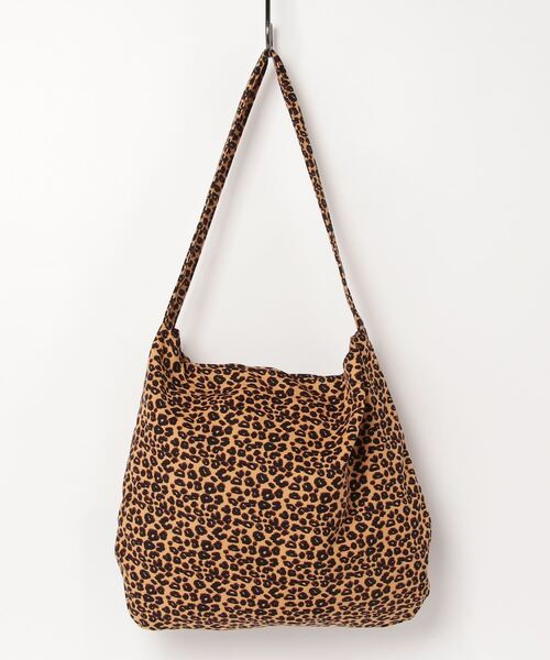 gossip！ロサンゼルス（ゴシップロサンゼルス）の「超軽量　アニマル柄    ヒョウ柄大容量トート（トートバッグ・レディース・ブラウン/オフホワイト・FREE）」の5枚目の写真