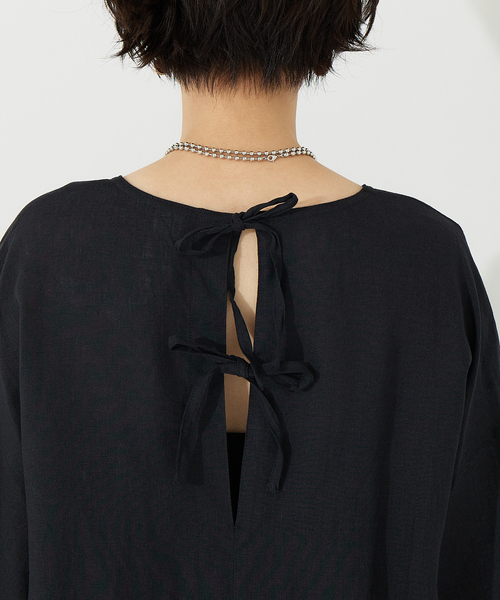 ファッション 通販 TICCA（ティッカ）の「TICCA リネンキーネックワンピース ワンピース