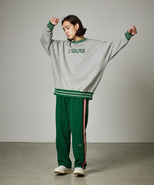 SILAS（サイラス）の「LINE RIB SWEAT TOP サイラスラインリブ