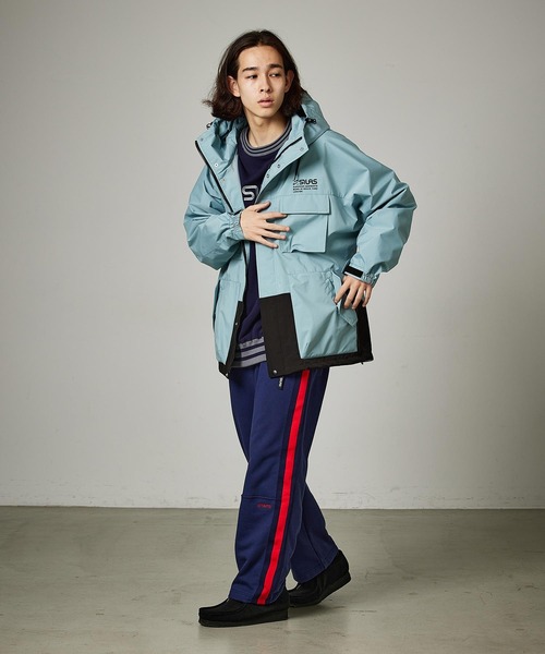 SILAS（サイラス）の「LINE RIB SWEAT TOP　サイラスラインリブスウェットトップ（スウェット・メンズ・ブラック/ネイビー/アッシュ・L/XL/M）」の8枚目の写真