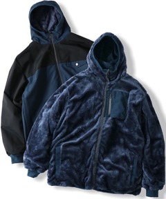 リバーシブルボアｘタスロンフードＪＫＴ