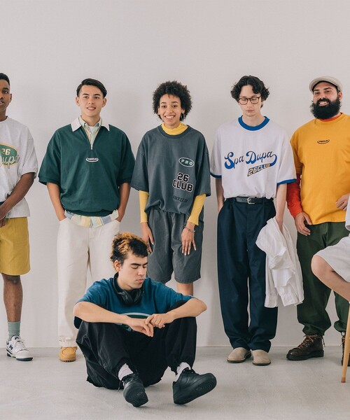 FREAK'S STORE(フリークスストア)の「FROCLUB/フロクラブ BASIC LOGO TEE(Tシャツ/カットソー・メンズ・ブラック/マスタード/アッシュグレー/グリーン/ホワイト/ホワイト系その他・LARGE/MEDIUM/SMALL)」の8枚目の写真