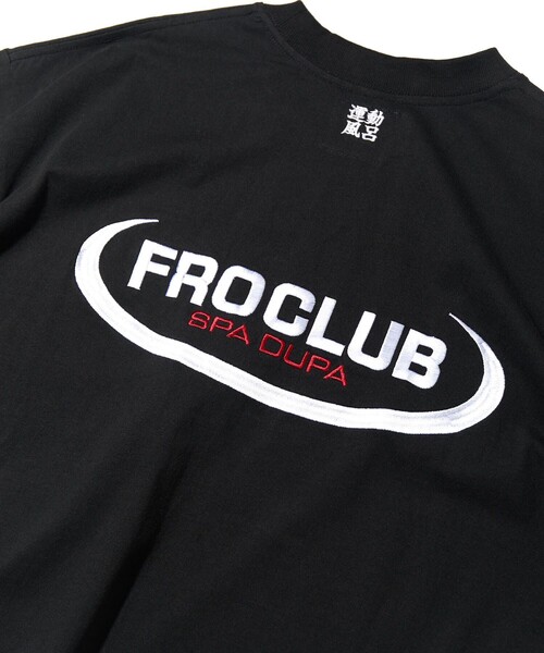 FREAK'S STORE(フリークスストア)の「FROCLUB/フロクラブ BASIC LOGO TEE(Tシャツ/カットソー・メンズ・ブラック/マスタード/アッシュグレー/グリーン/ホワイト/ホワイト系その他・LARGE/MEDIUM/SMALL)」の13枚目の写真