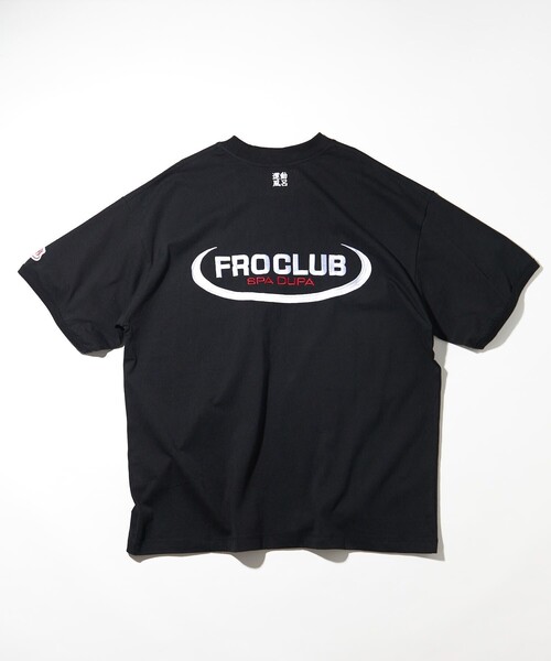 FREAK'S STORE(フリークスストア)の「FROCLUB/フロクラブ BASIC LOGO TEE(Tシャツ/カットソー・メンズ・ブラック/マスタード/アッシュグレー/グリーン/ホワイト/ホワイト系その他・LARGE/MEDIUM/SMALL)」の20枚目の写真