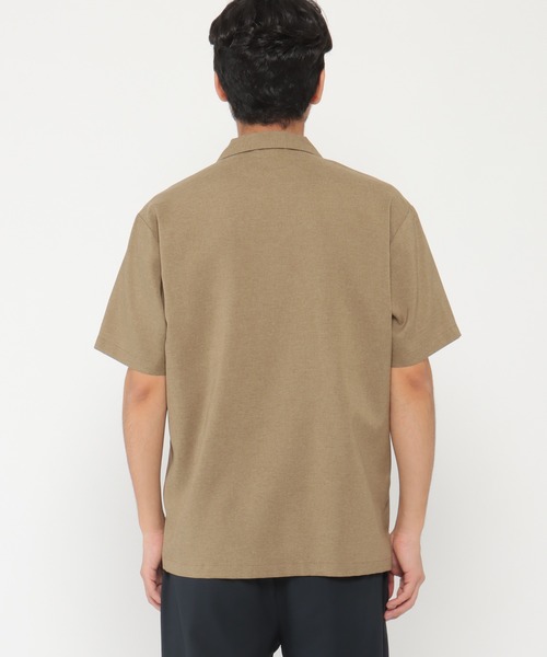 ikka(イッカ)の「バイカラーオープンカラーシャツ(シャツ/ブラウス・メンズ・ブルー/グリーン/ベージュ/チャコールグレー・L/XL/M/S)」の21枚目の写真