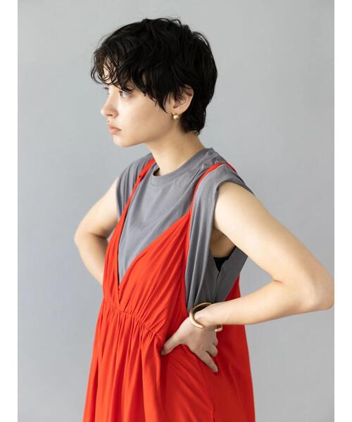 koe（コエ）の「レーヨンキャミワンピ*（ワンピース・レディース・レッド/ブルー・FREE）」の21枚目の写真