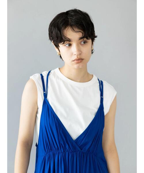 koe（コエ）の「レーヨンキャミワンピ*（ワンピース・レディース・レッド/ブルー・FREE）」の3枚目の写真