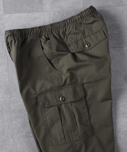Right-on(ライトオン)の「TCリップカーゴショーツ(カーゴパンツ・メンズ・ブラック/オリーブ/ベージュ・S/L/XL/M)」の9枚目の写真