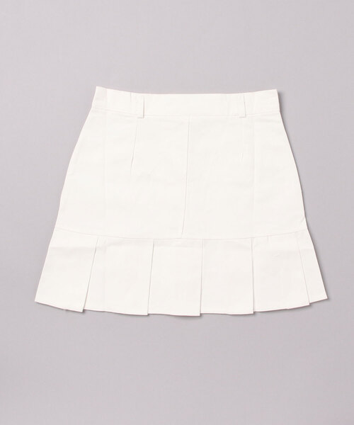 Auntie Rosa（アンティローザ）の「ストレートプリーツミニスカート（スカート・レディース・ホワイト/ブラック・FREE）」の9枚目の写真