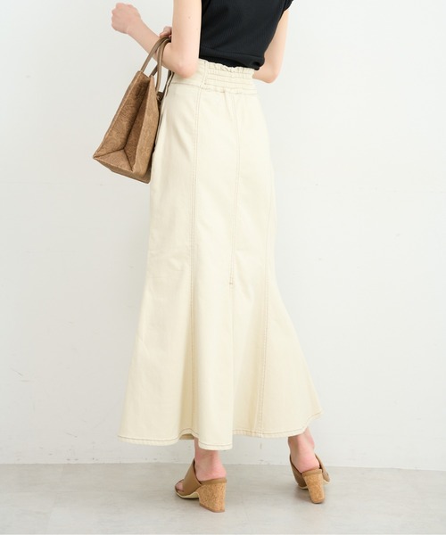 FREE'S MART(フリーズマート)の「【Sシリーズ対応】ハイウエストタックマーメイドデニムスカート(デニムスカート・レディース・ホワイト系その他/グリーン系その他/ブルー系その他・SMALL/MEDIUM/X-SMALL)」の20枚目の写真