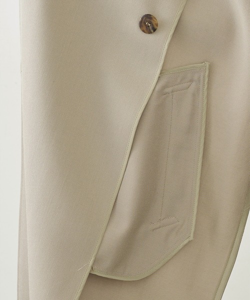 Whim Gazette（ウィムガゼット）の「トレンチジレ（トレンチコート