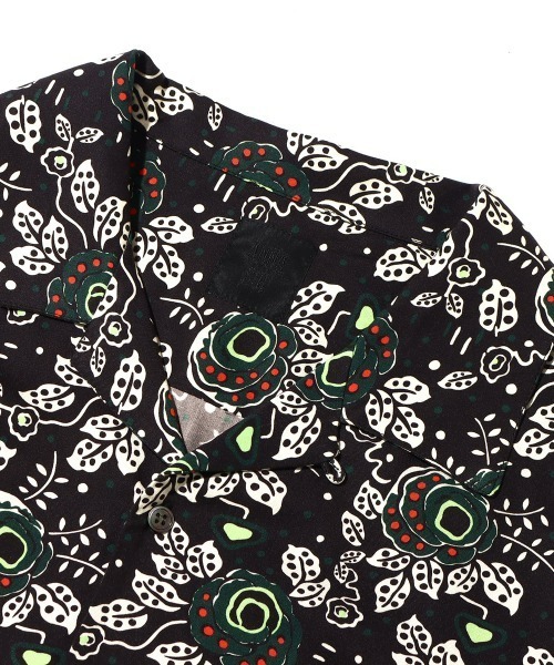 ANNA SUI（アナスイ）の「ANNA SUI Archive アーカイブ総柄 半袖シャツ【SP】（シャツ/ブラウス・レディース・ブルー/ブラック/グリーン・M/L/XL）」の11枚目の写真