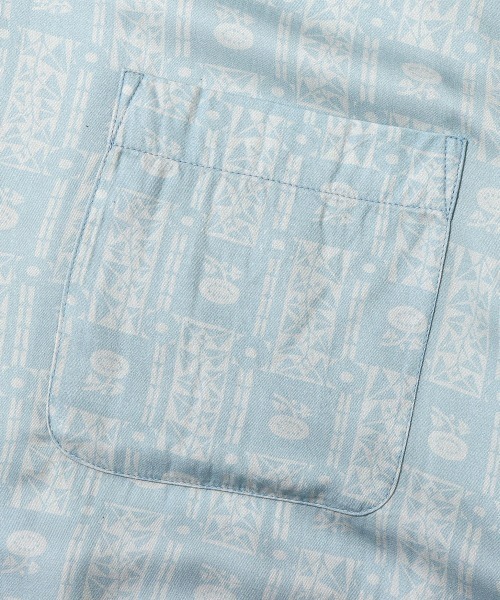 ANNA SUI（アナスイ）の「ANNA SUI Archive アーカイブ総柄 半袖シャツ【SP】（シャツ/ブラウス・レディース・ブルー/ブラック/グリーン・M/L/XL）」の19枚目の写真