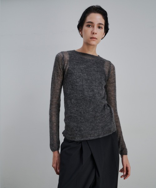 CEL ANSWER（シーイーエルアンサー）の「アメスリニットタンクトップ（タンクトップ・レディース・ブラック/ダークグリーン/マスタード・FREE）」の18枚目の写真