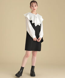 Ray BEAMS | Ray BEAMS / ボンディング ミニ ワンピース(ワンピース)